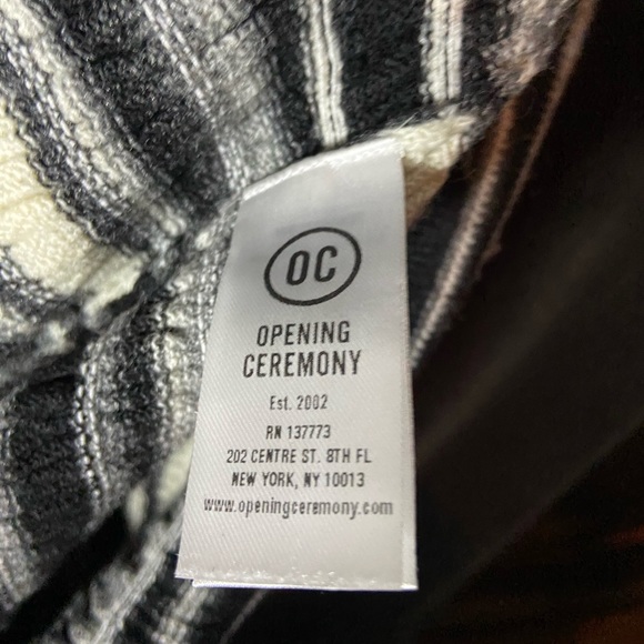 Opening Ceremony variegated bell sleeve sweater dress. - Picture 7 of 7